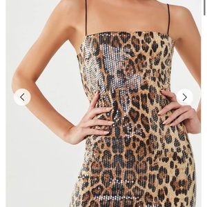 Cheetah Print Party Dress!!